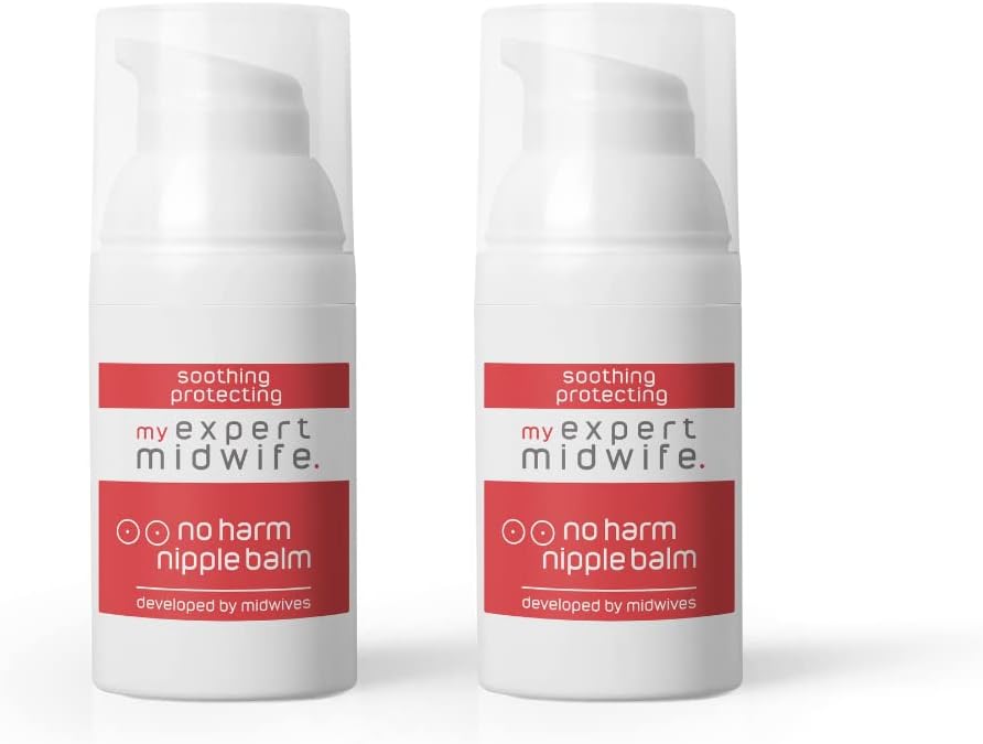 My Expert Midwife No Harm Nipple Balm, 100% Natural, medical grade Lanolin, fast relief