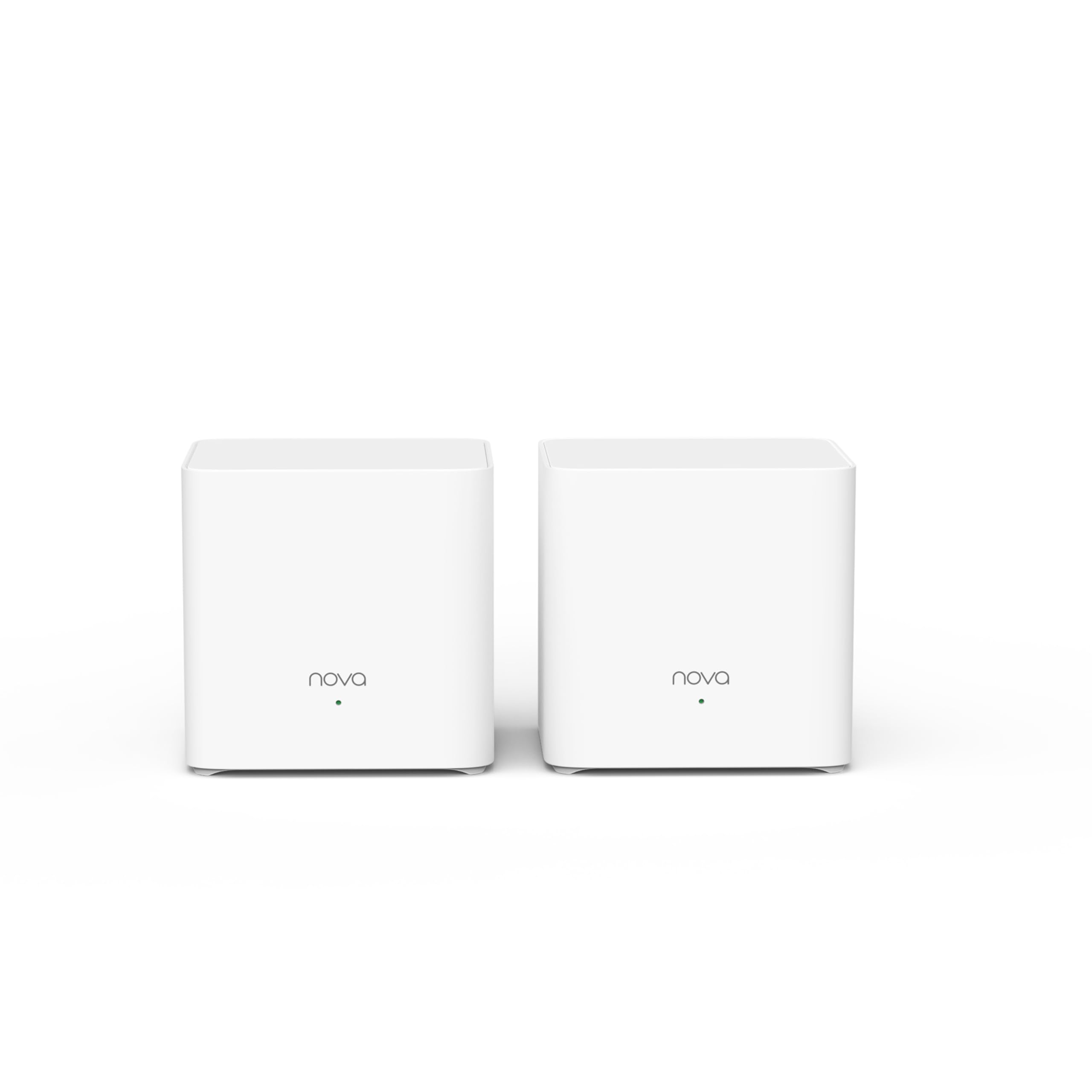 Tenda Nova AX1500 Whole Home Mesh Wifi 6 System, Up to 3 Rooms 2200sq ft Coverage, Dual-Band Wifi Mesh with 2 Gigabit Ports, Compatible with Alexa, Parental Control and Easy Setup（MX3）2-Packs