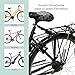 Relaxdays Fahrradleine Hund, Hundestange für Fahrrad, Hundeleine mit Abstandshalter & Feder, Hände frei, schwarz/Silber