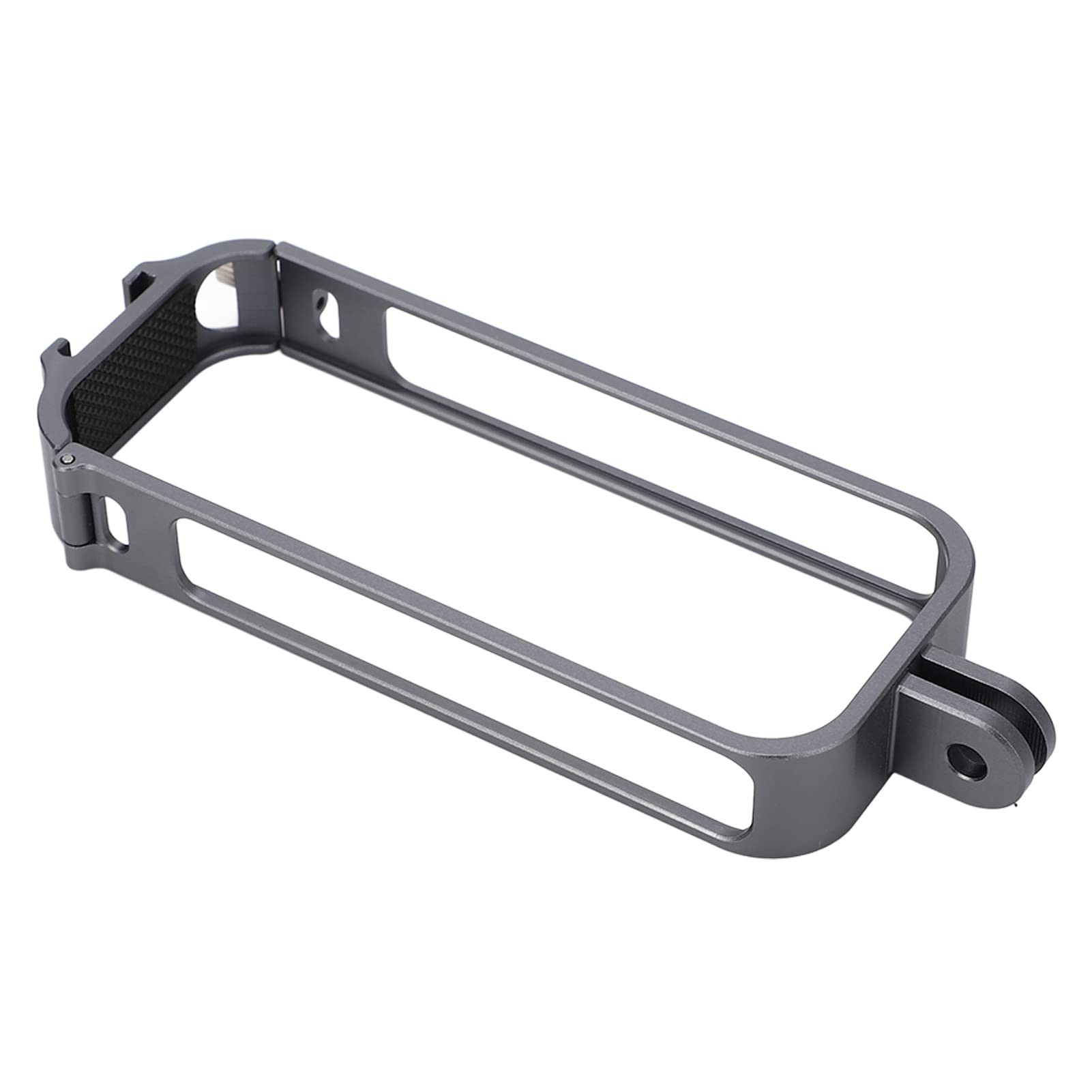 Jaula de Cámara de Acción, Material de Aleación de Aluminio, Tornillo de Mano Anticaída, Interfaz de Zapata Fría Superior de Bloqueo, Marco Protector de Cámara para Insta360 X3
