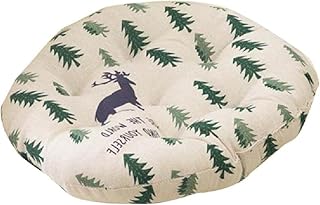 40 cm z nadrukiem pogrubiona okrągła poduszka do siedzenia super miękka stołek barowy poduszki krzesło biurowe poduszka do medytacji wystrój domu poduszka na siedzenie samochodowe