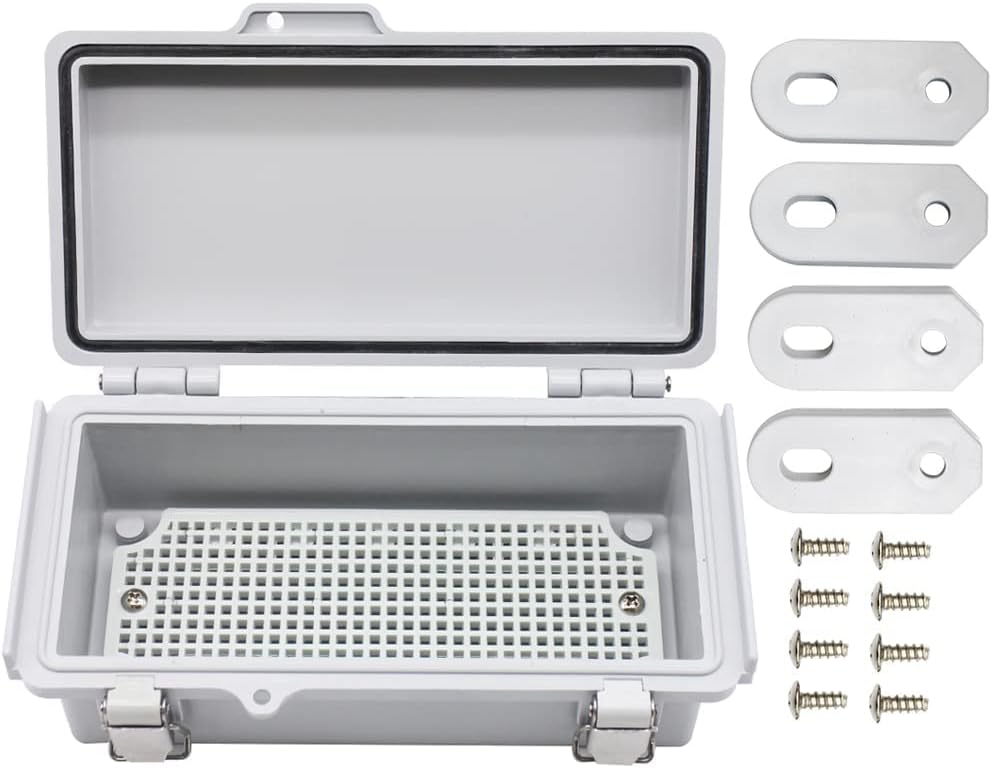IP67 Waterproof Electrical Junction Box,7.9 x 3.9 x 2.8 in., 1 Pack