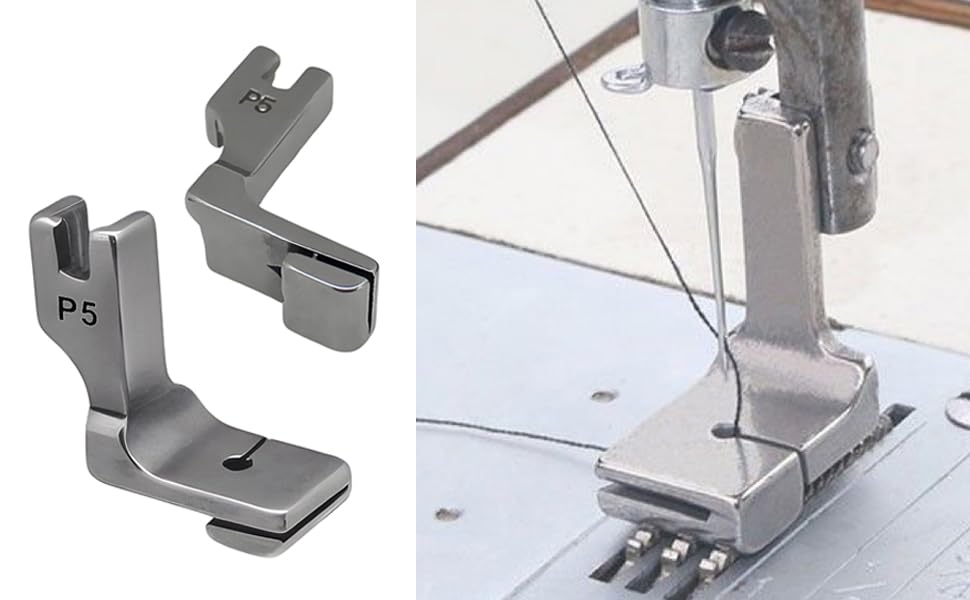 3PCS Industrial Piping Feet para Máquina de Coser miniatura 6