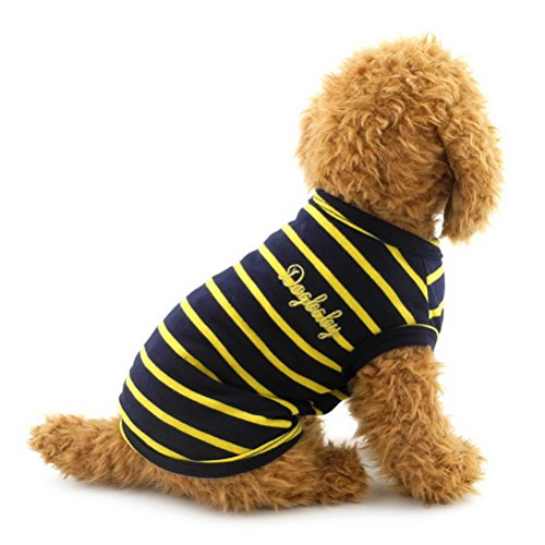 T Shirt Chiot Jaune