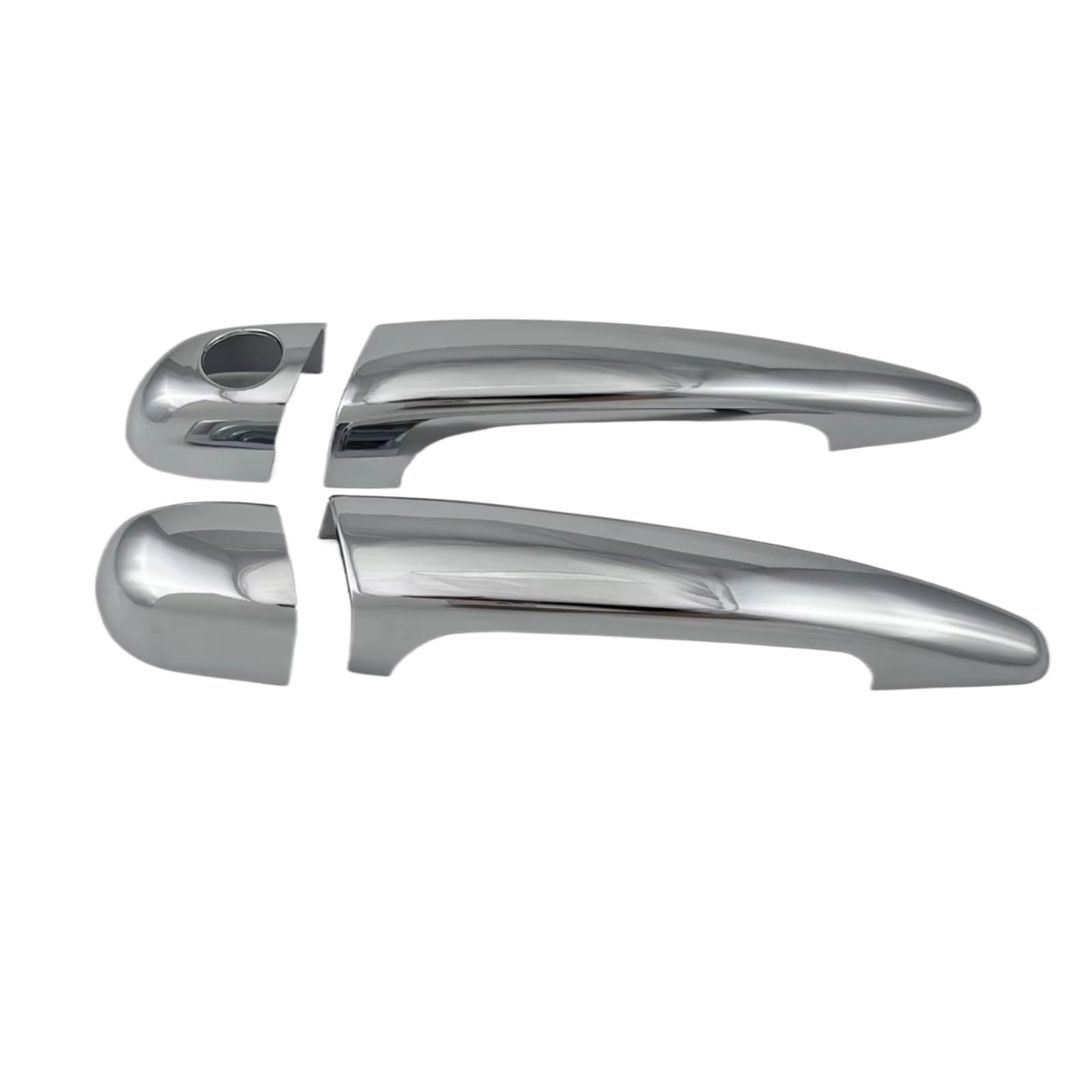 Ymnhbik One Color Door Handle Cover Compatible With Bmw Sport Serie 3 E46 330Ci 1996 1997 1998 1999-2005 Car Accessories Plated Side Door Handle Covers Trim Paste Style