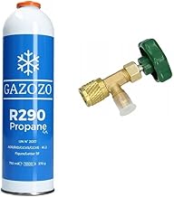 Kältemittel R290 Propan - 370G / 750ml Eckventil-Stechventil Propan Einwegdose