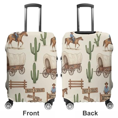 Carry On Luggage Cover Western Horse Anti Scratch Travel Luggage Cover Suitcase Protector Suitcase Covers3