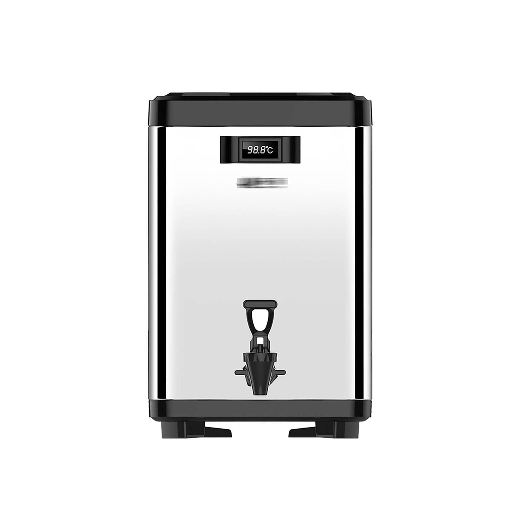 Cafetera Térmica Profesional de Acero Inoxidable 304 6L/8L/10L con Grifo, Doble Pared y Termómetro Digital – Termo para Café 24h, Ideal para Bares, Restaurantes y Eventos
