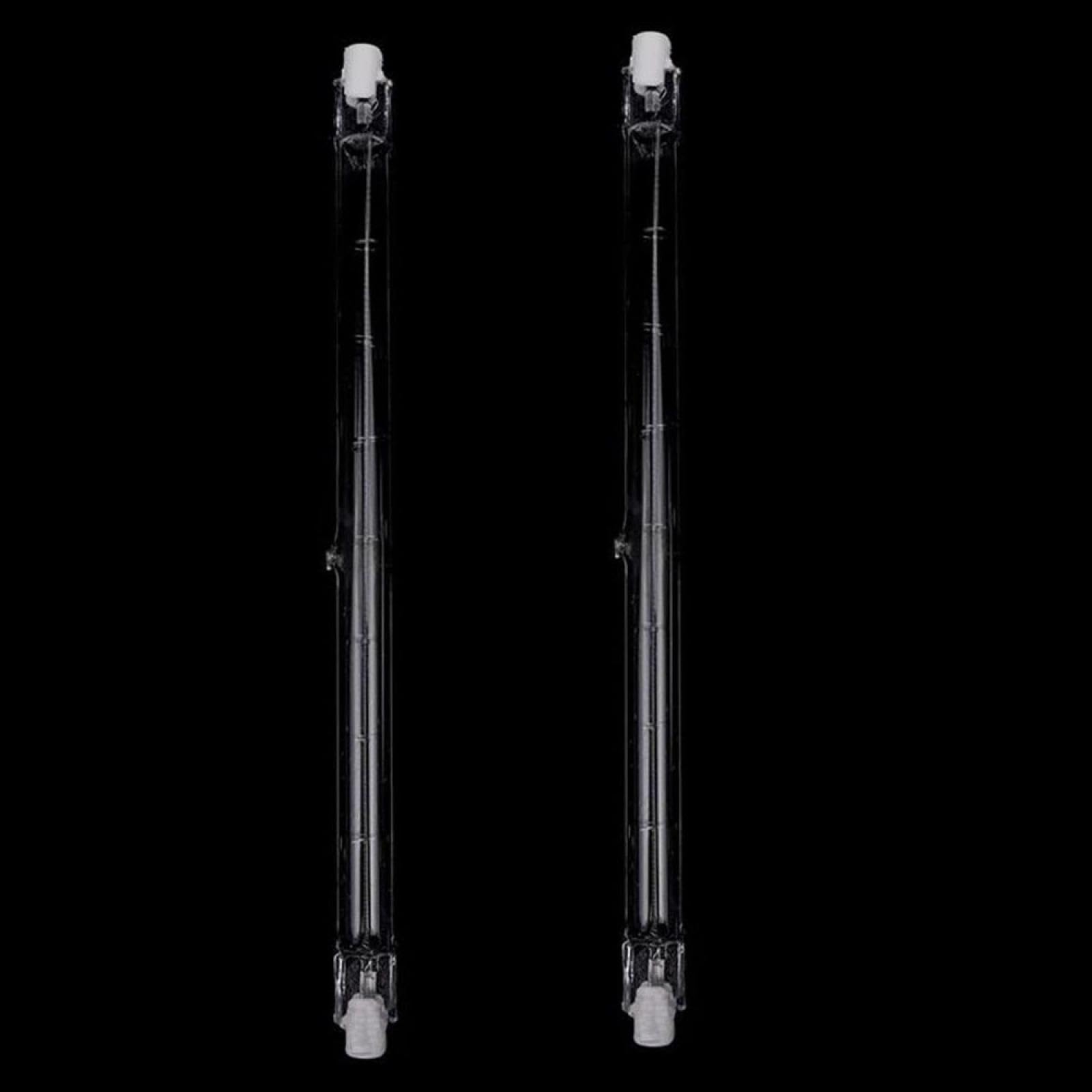 R7S Halogenlampe J78 J118 J189 J254 AC230V 100W 500W 1000W T3 J Typ Doppelendige lineare Glühbirne R7S 254 1500W Warmweiß 10PC 254mm-1