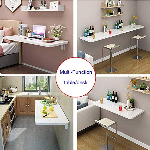 Bureau pour enfants compact via cette table murale pliante 100x40 cm