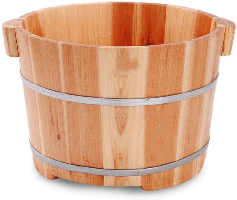 Barril de Madera para Baño de Pies Spa