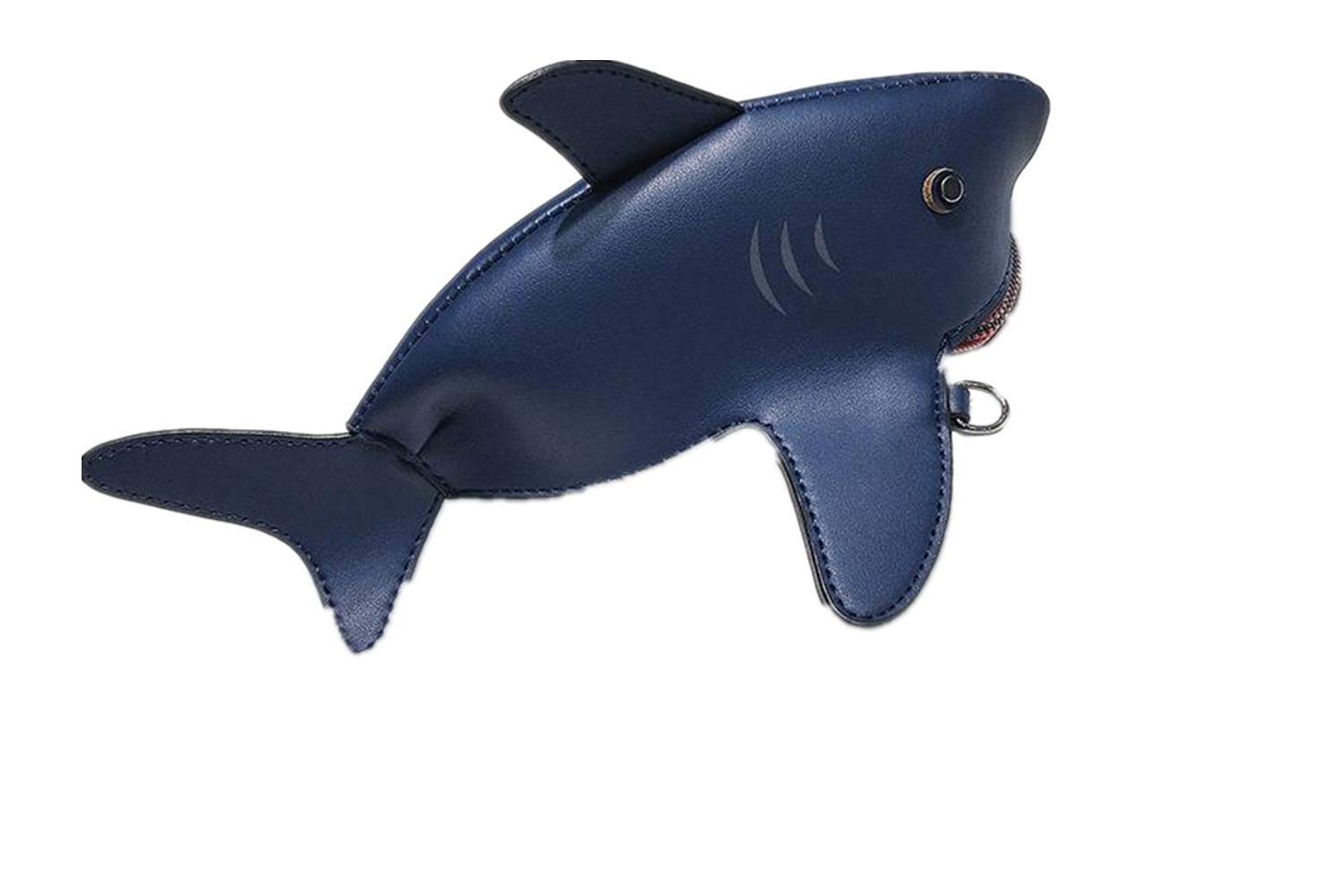 WILDFINDINGCute 3D Animal Shark Cross Body Bags Womens Unique Adorable Cute Clutch Purse Bags