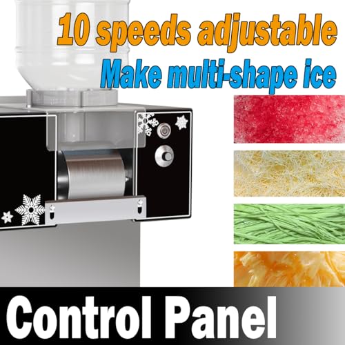 Máquina de hielo para encimera con ajuste de grosor 352.7LB miniatura 5