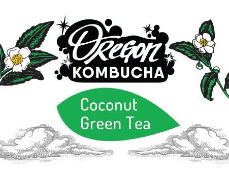 Miniatura 6 de OREGON KOMBUCHA Kit básico de té verde de coco, 1 EA