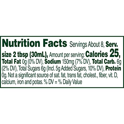 Image of Maple Grove Farms Fat Free Salad Dressing, Lime Basil Vinaigrette, 8 Ounce (Pack of 12)