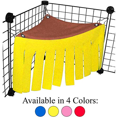 VILLCASE Rede de Papagaio Gaiola de PÃ¡ssaro Habitat de Rede RÃ©ptil DecoraÃ§Ã£o para Escalada Algod