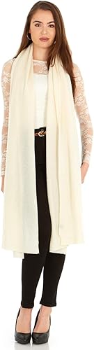 Miniatura 2 de 100% cachemira tejido pashmina chal bufanda extra grande estola para mujeres viajes