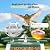 Bird Feeder with Camera Outdoor Solar: Smart Birdfeeder Houses with 2K Live Cam - AI Identify Birds Species and Auto Instant Arrival Alert Outside Garden - Ideal Gift for Bird Lovers