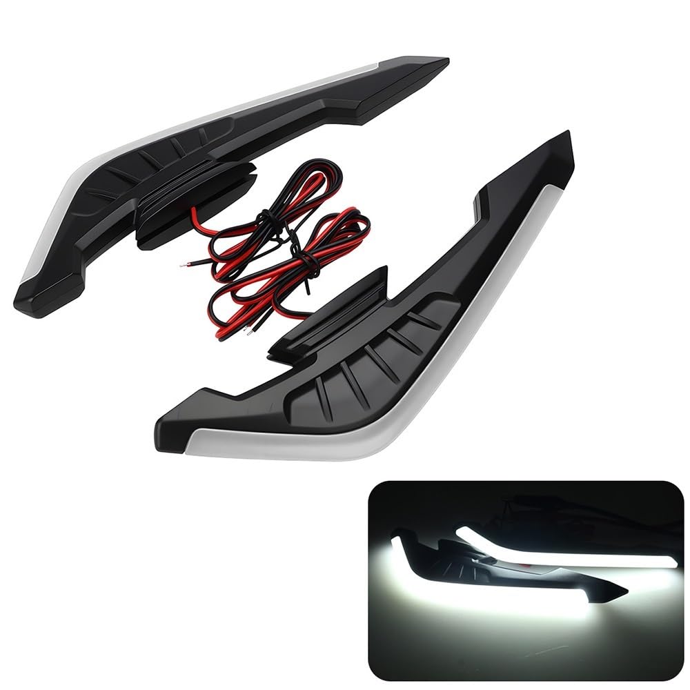 Aerodinamica per Moto Ala aerodinamica delle alette dello spoiler anteriore della motocicletta Kit spoiler anteriore