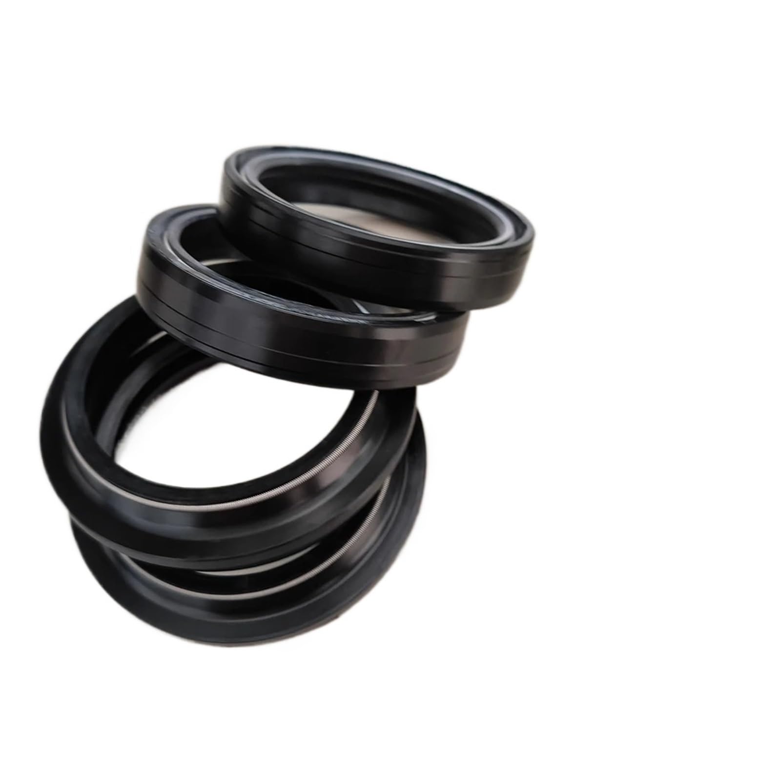 Parapolvere paraolio forcella anteriore moto 47x58x11 for CRF450 CRF450R Motocross CRF 450 CRF450X Enduro Off-Road 450(8pc Seal 8pc Cover)