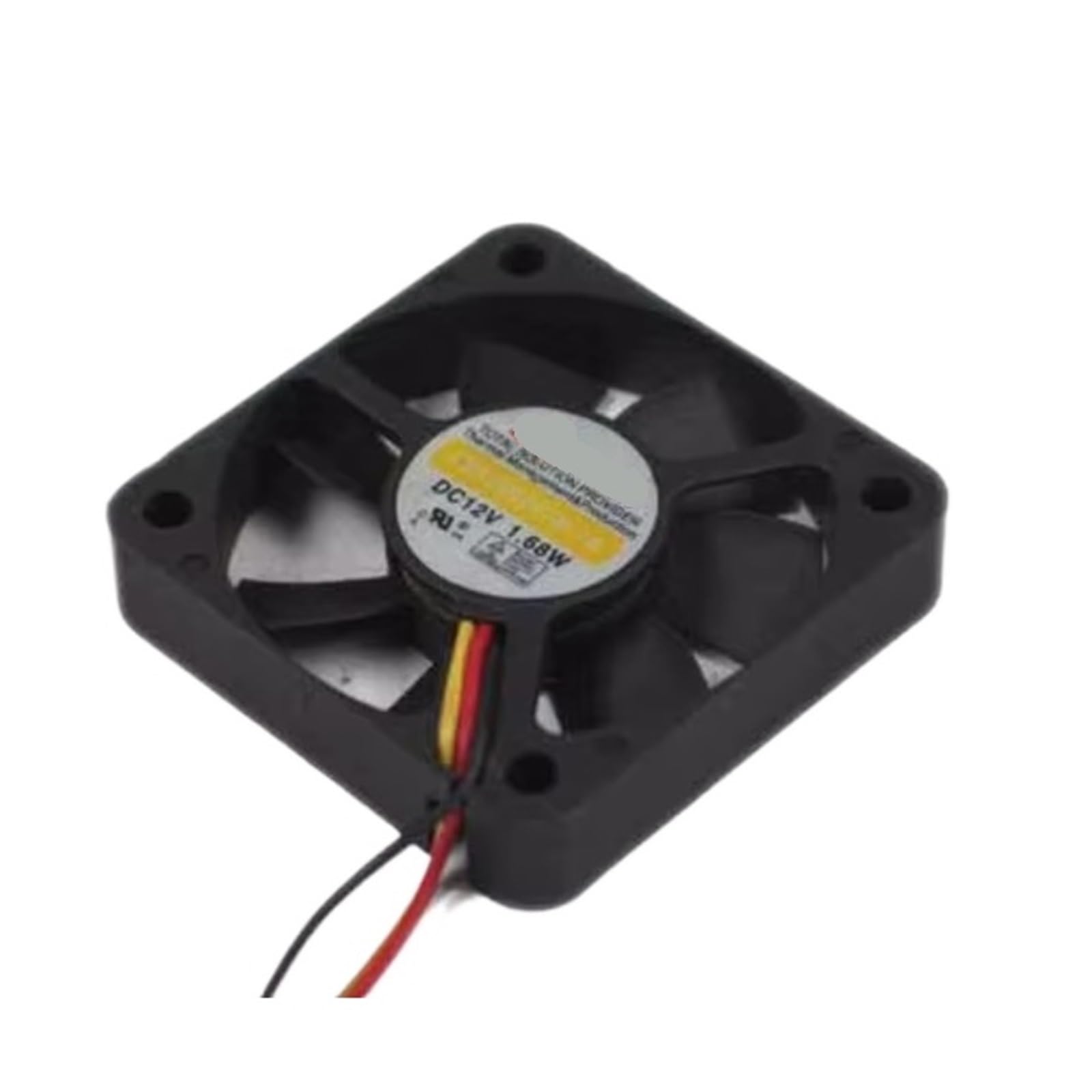 UITGVDQAT FD1250107B-1A DC 12V 1.68W 50x50X10mm 3-wire Server Cooling Fan