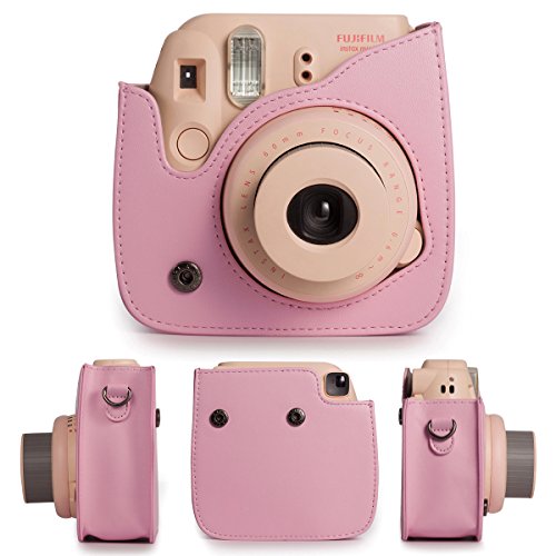 Image of CAIUL Camera Accessories Bundle Compatible with Fujifilm Instax Mini 8 8+ 9, Strawberry