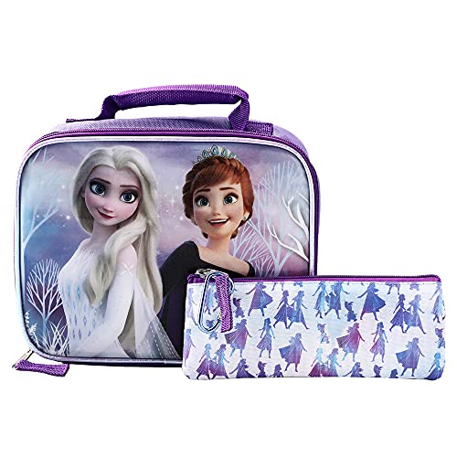 BIOWORLD Womens Frozen 4-Piece Backpack Set (Little Kid/Big Kid), White, One size2