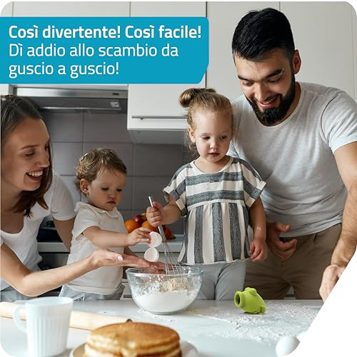 Peleg Design YolkFrog – Separatore di Tuorlo in Silicone – BPA Free, Lavabile in Lavastoviglie – Strumento Perfetto per Chef Casalinghi - immagine 3