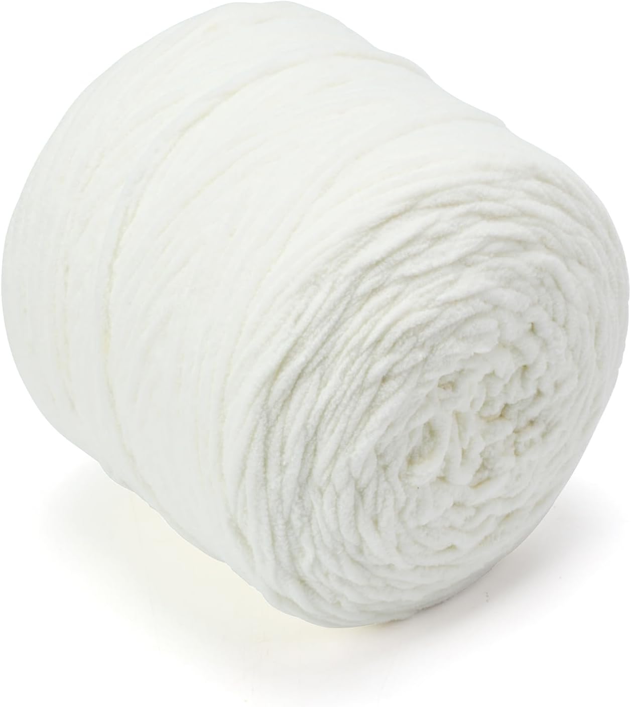 Chunky Chenille Yarn for Knitting/Crochet Baby Blanket Fancy Yarn for Amigurumi #6 Super Bulky Extra Thick Soft Fluffy Big Yarn Hat Scarf Christmas Decor Beginner Friendly,1.76lb,Cream Chunky Chenille Yarn for Knitting/Crochet Baby Blanket Fancy Yarn for Amigurumi #6 Super Bulky Extra Thick Soft Fluffy Big Yarn Hat Scarf Christmas Decor Beginner Friendly,1.76lb,Cream