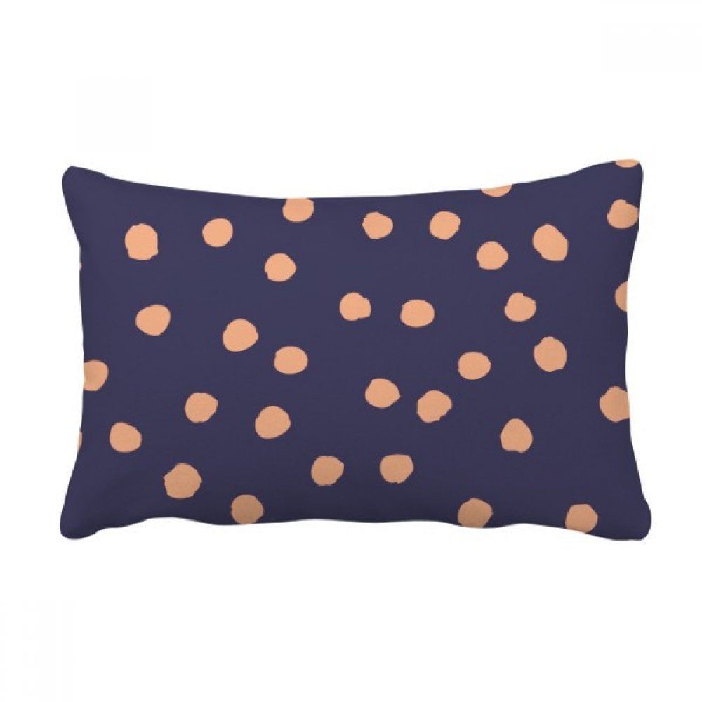 Coussin lombaire rectangulaire 16x24 motif plantes abstraites
