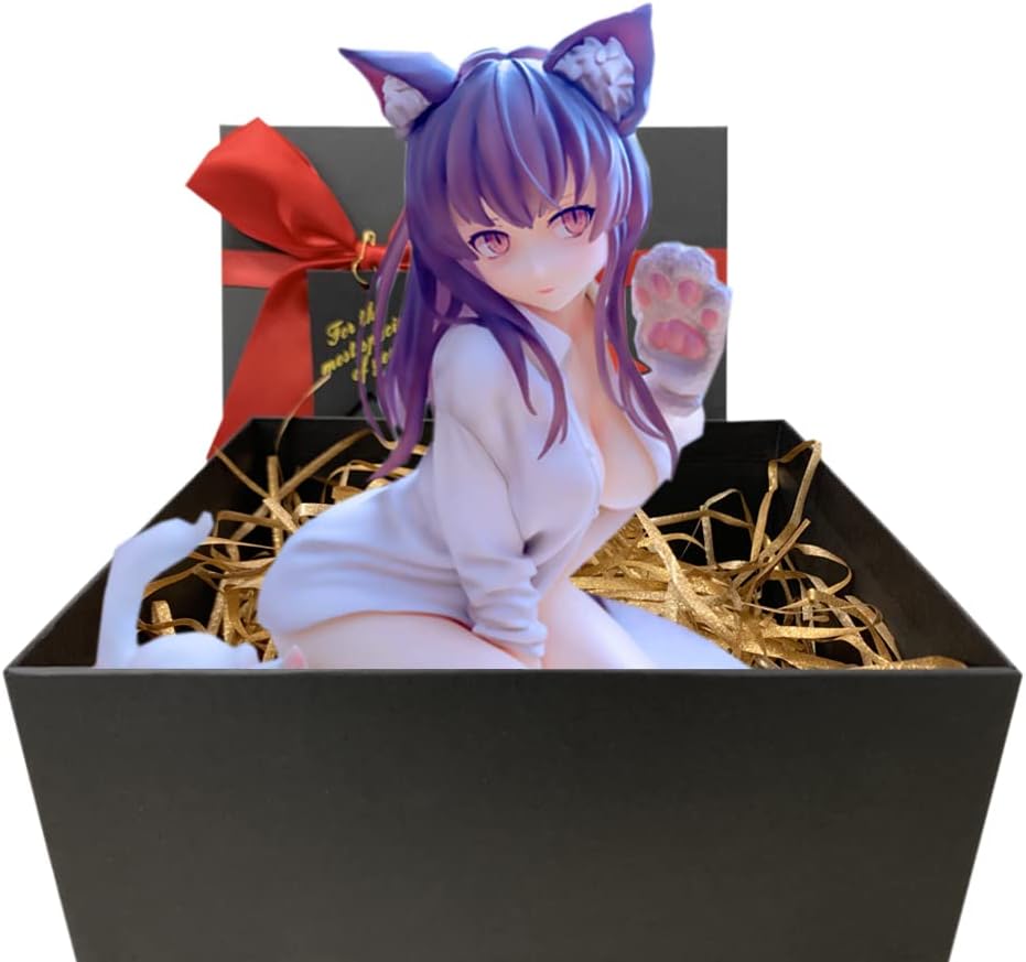 SAOPAN Anime Cute Figure Cat Girl Action Figure Home Decor