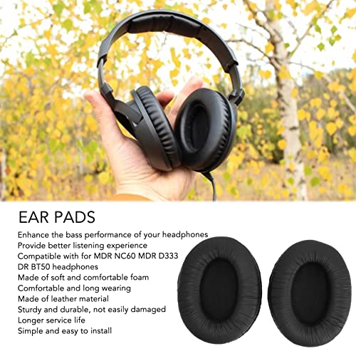 Earpads Replacement for Sony MDR NC60, Softer Leather Ear Pads - Image 4