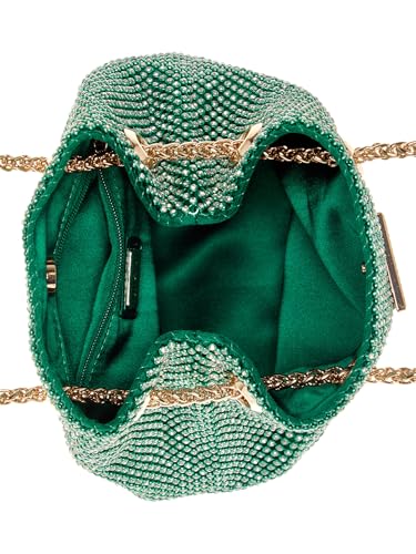 Pochette GUESS Lua Emerald : mini sac à main vert pour femme - 6