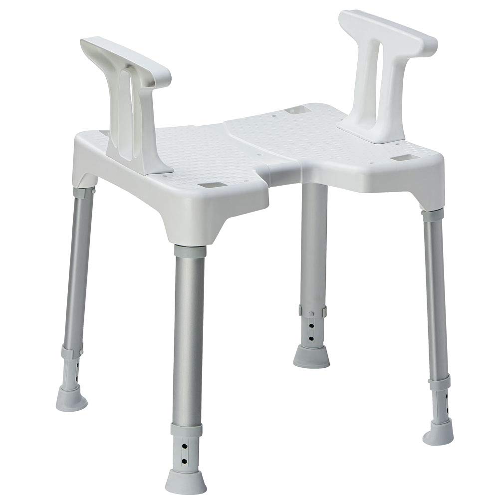 Dietz Tayo - Taburete de ducha con reposabrazos, Asiento para Bañera