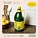 Graza Frizzle High Heat Cooking Oil - High Polyphenol Oil with a Neutral Flavor in a Squeeze Bottle for Frying, Baking & Grilling - Cooking Oil Made from 100% Olives - 2L (67.6 Fl Oz)