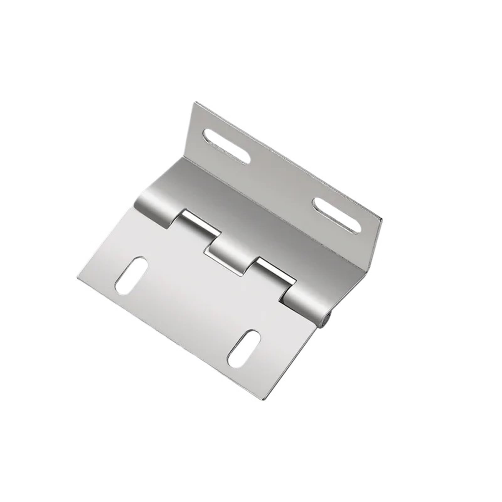 1 pz 304 acciaio inossidabile cerniera pieghevole doppia unica for uso domestico armadio elettrico attrezzatura meccanica industriale(5080-63 [80 * 63 * 3] Iron galvanized)