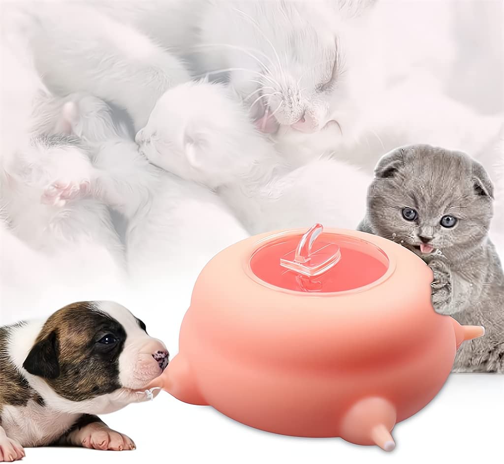 Mangeoire à lait pour chiot chaton nouveau-né station allaitement silicone