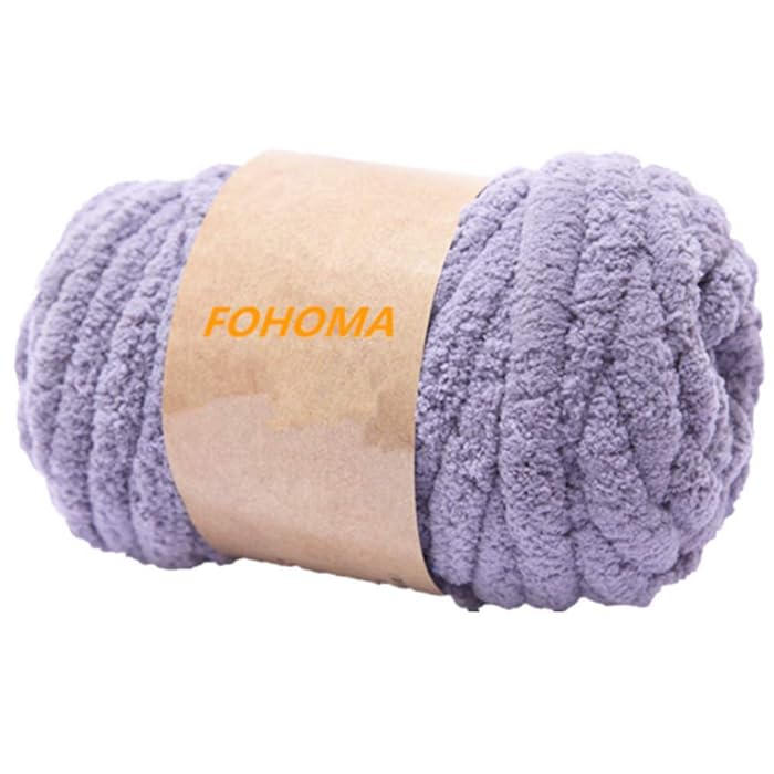 Buy Super Bulky Chunky Blanket Chenille Yarn for Arm Knitting, 8oz Soft