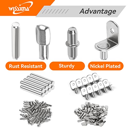 Wissxna 100Pcs Shelf Pegs For Shelves thumb #3