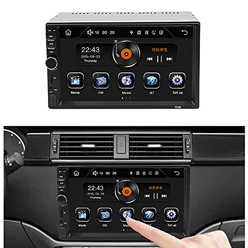 Fumei 2 Din Car Radio 7 Inch Touch Music Video Player MP5 Auto 2 Din Multimedia Bluetooth FM TF Support Mirror Link on Android iOS Phone