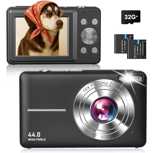 Amazon.co.jp: 【2026最新 AF搭載】デジカメ 4400万画素 Type-C充電