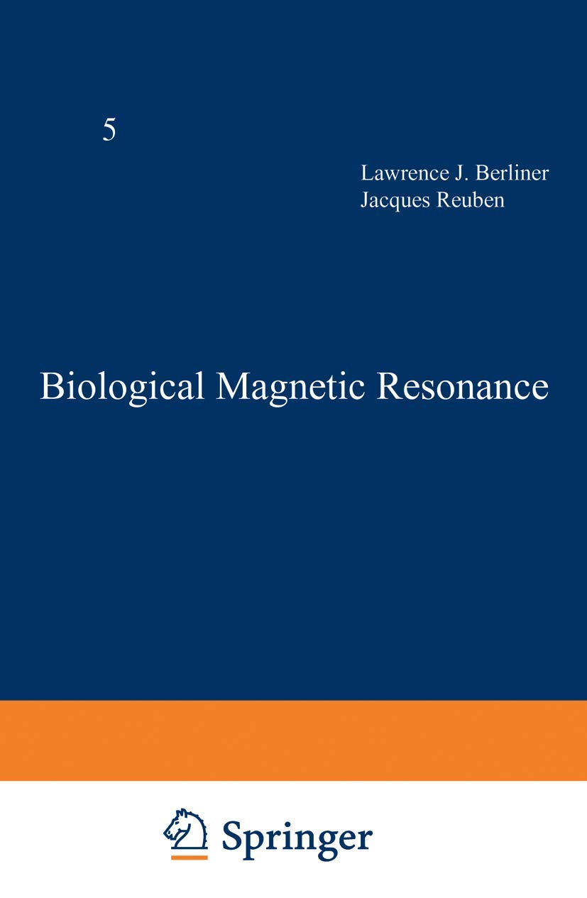 Buy Biological Magnetic Resonance: 5 — BookShops.in