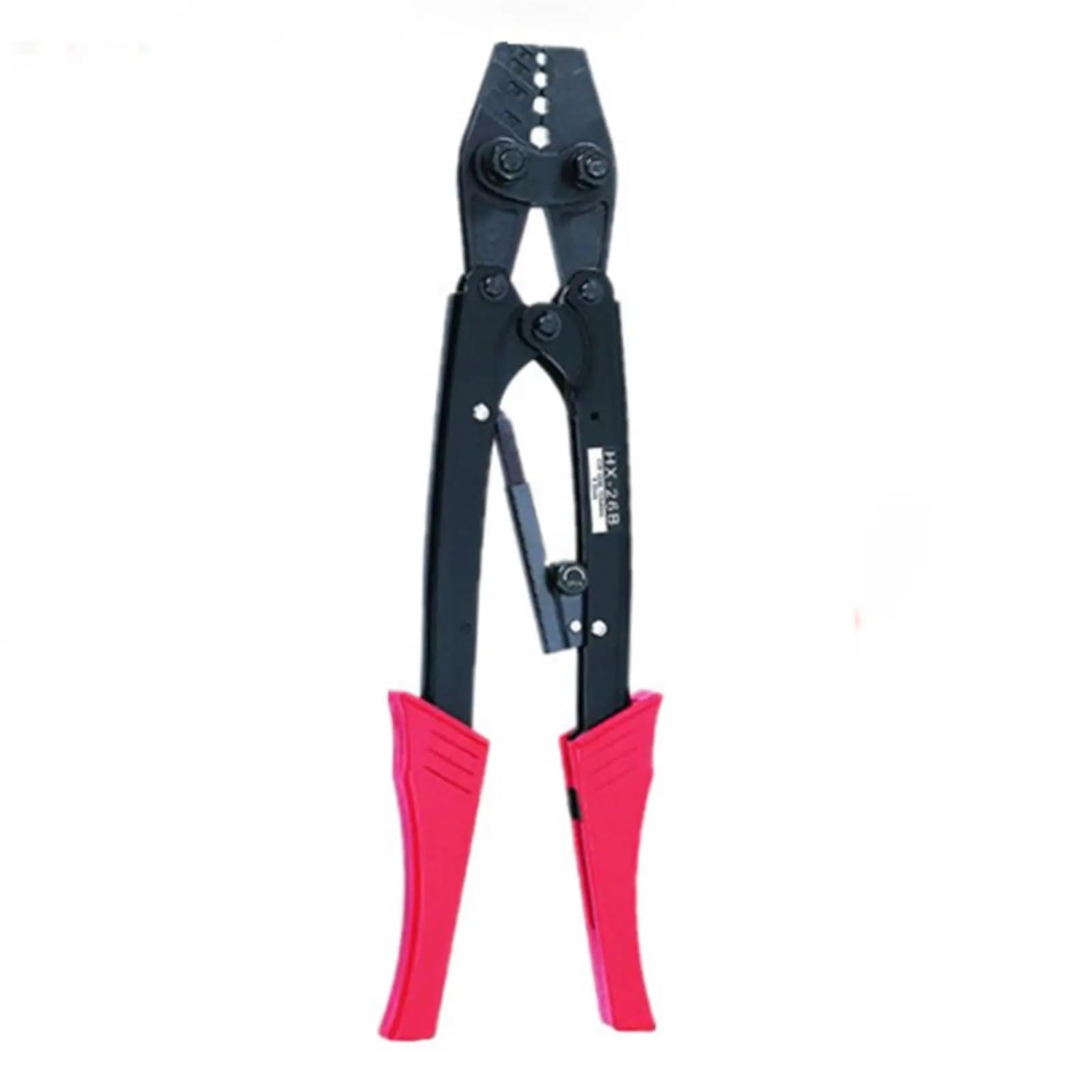 Alicates for engarzar con trinquete Tipo Hexagonal, terminales no aislados, 10-3AWG, 6-25mm2