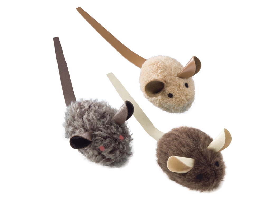 Nobby Plüschmaus (3er-Pack)