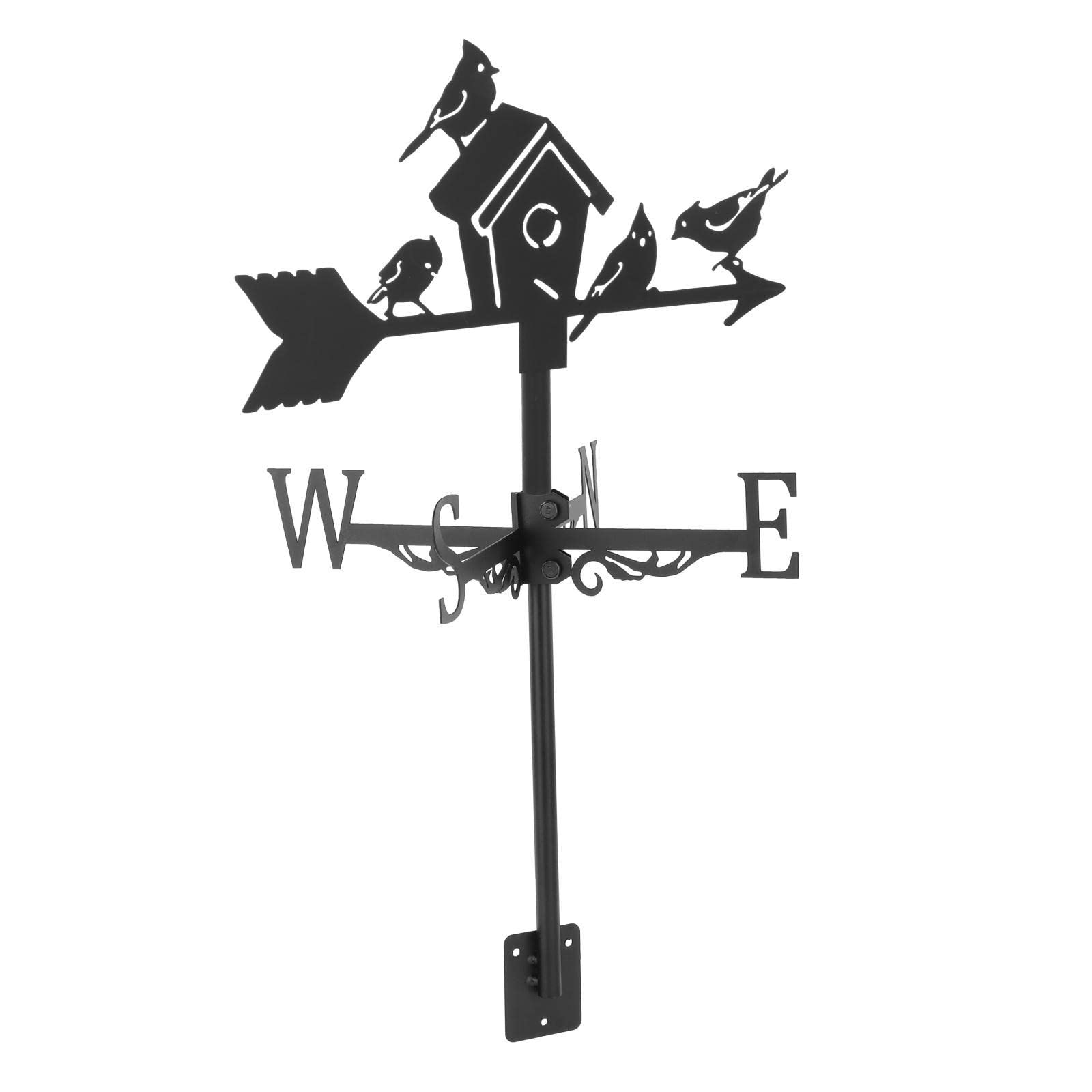 Weather Vane Farm Scene Roof Mount for Backyard Garden Bird Nest-image-15
