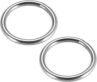 uxcell 201 Stainless Steel O Ring 50mm(1.97