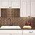 FASÄDE Traditional Style/Pattern 1 Decorative Vinyl Backsplash 15 sq ft Kit in Argent Bronze