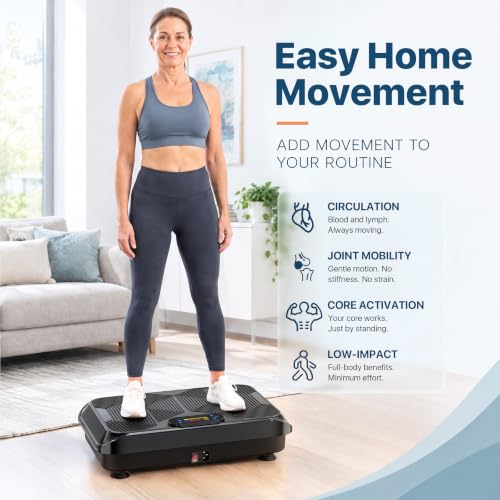 POWERFUEL Full Body Vibration Plate Exercise Machine for Lymphatic Drainage - image 5