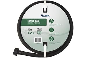 5/8-Inch x 50-Foot Weep & Soak Round Soaker Hose