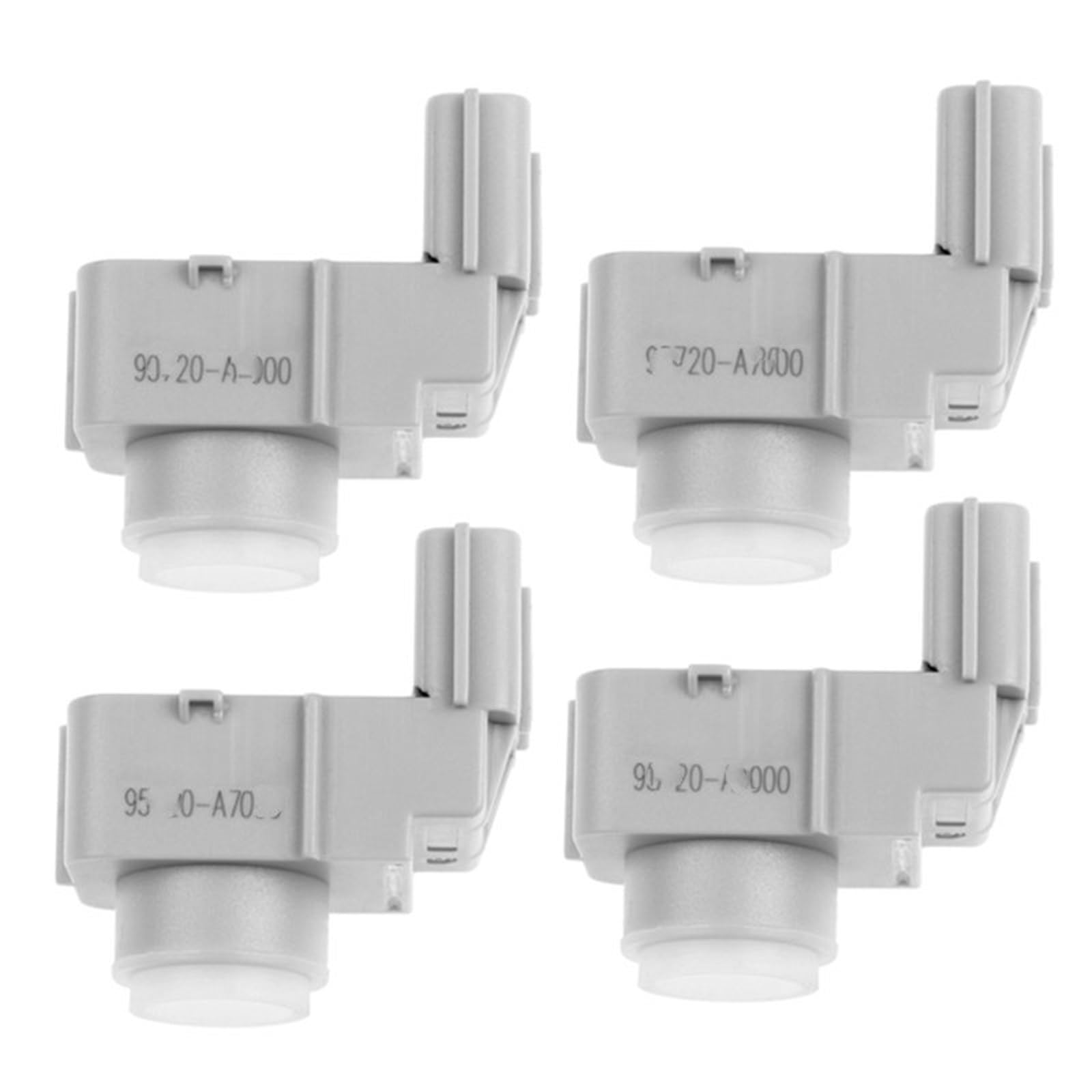 Radar Recul Voiture Compatible Avec Pour Kia Accessoire Automobile Moniteur D'angle Mort Contrôle Distance Capteur Stationnement Voiture OEM 95720A7000(4 pcs-white)